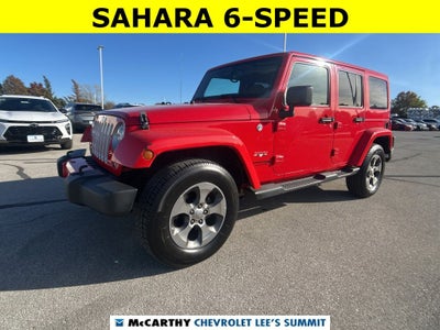 2018 Jeep Wrangler JK Unlimited Sahara