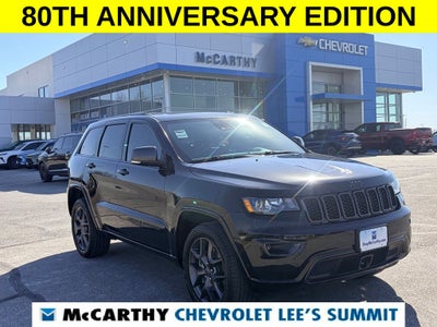 2021 Jeep Grand Cherokee 80th Anniversary Edition