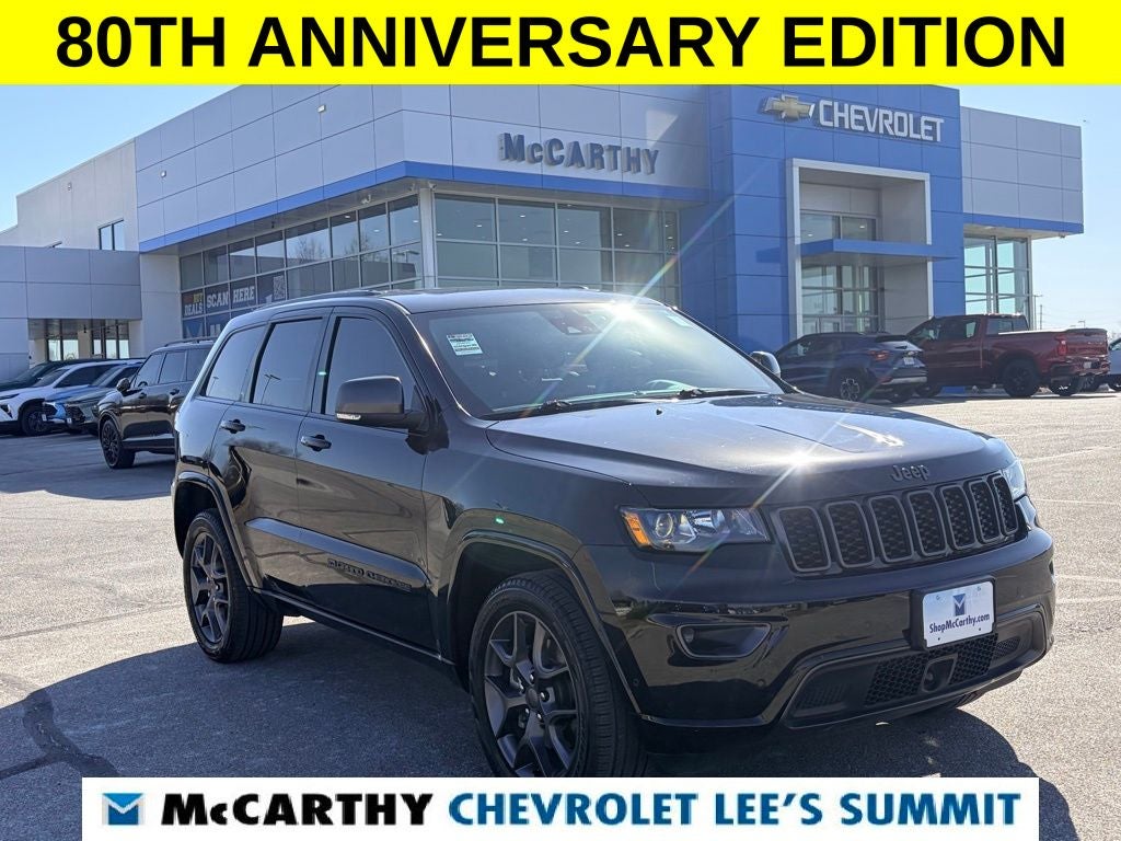 2021 Jeep Grand Cherokee 80th Anniversary Edition