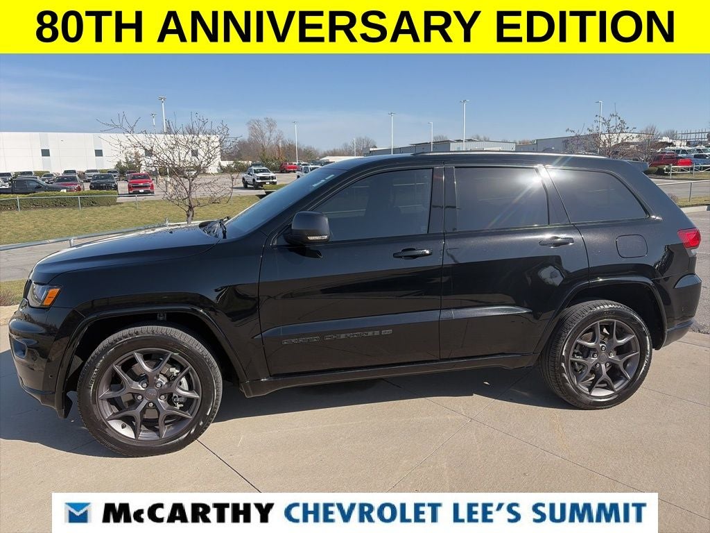 2021 Jeep Grand Cherokee 80th Anniversary Edition