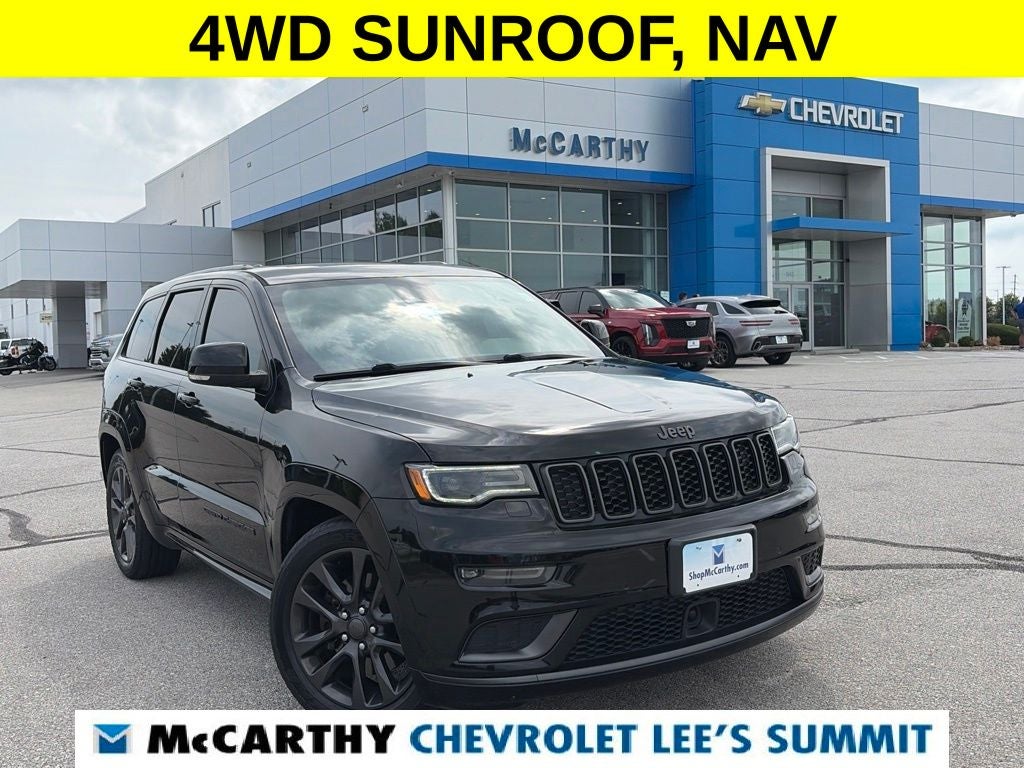2018 Jeep Grand Cherokee Overland