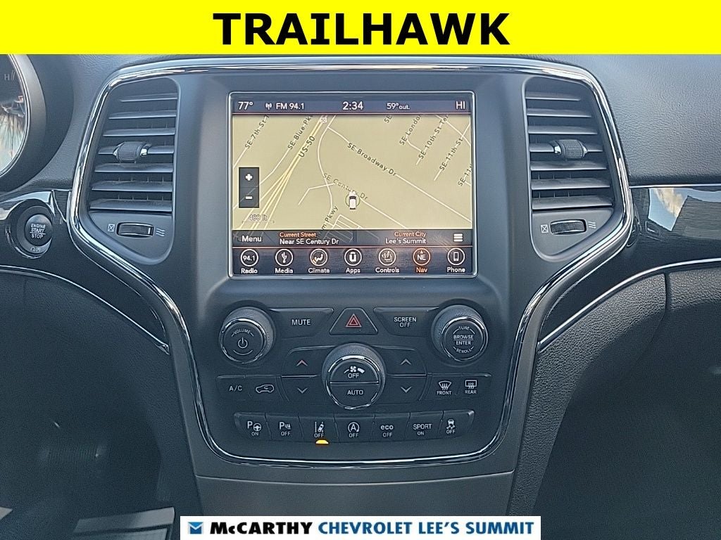 2018 Jeep Grand Cherokee Trailhawk