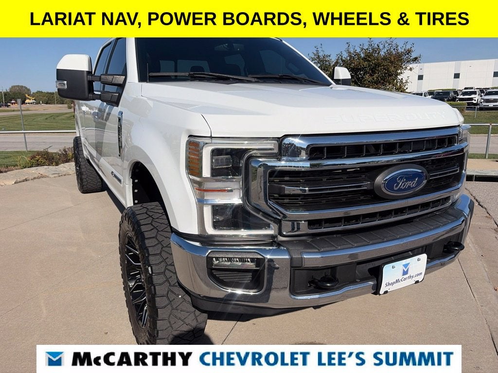 Used 2022 Ford F-350 Super Duty Lariat with VIN 1FT8W3BT1NEC87076 for sale in Kansas City