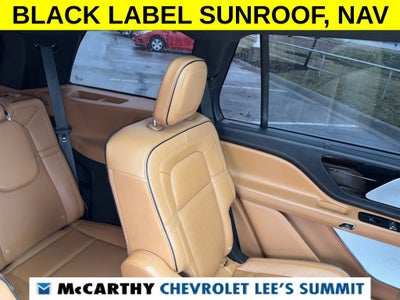 2022 Lincoln Aviator Black Label