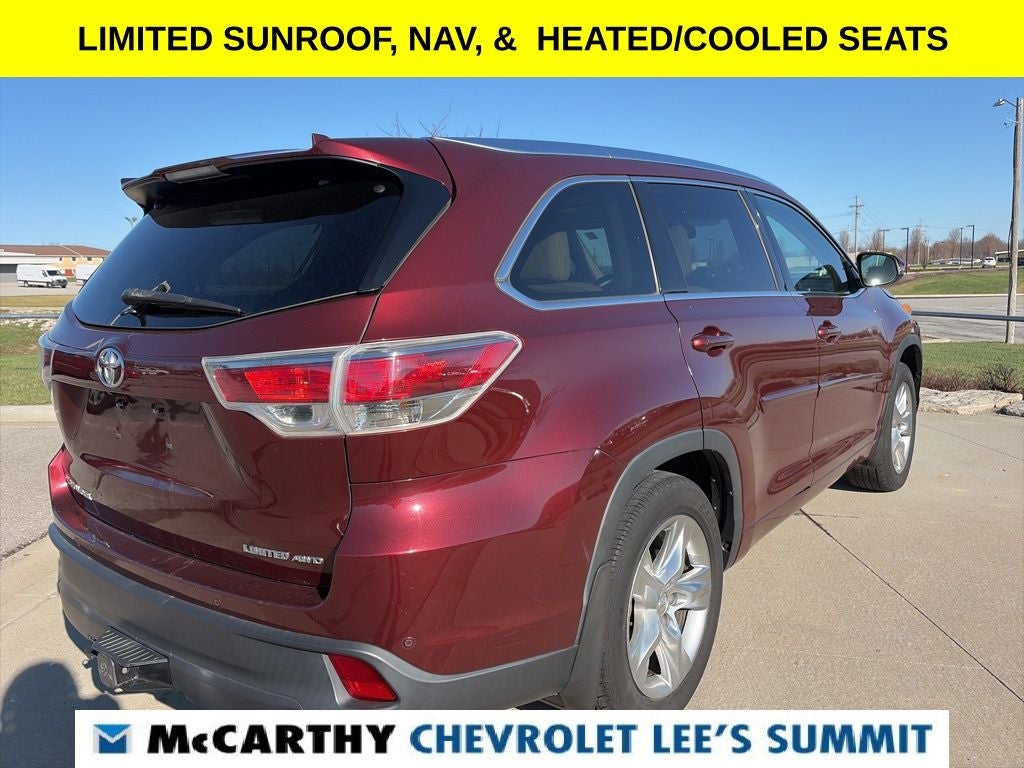 2015 Toyota Highlander Limited
