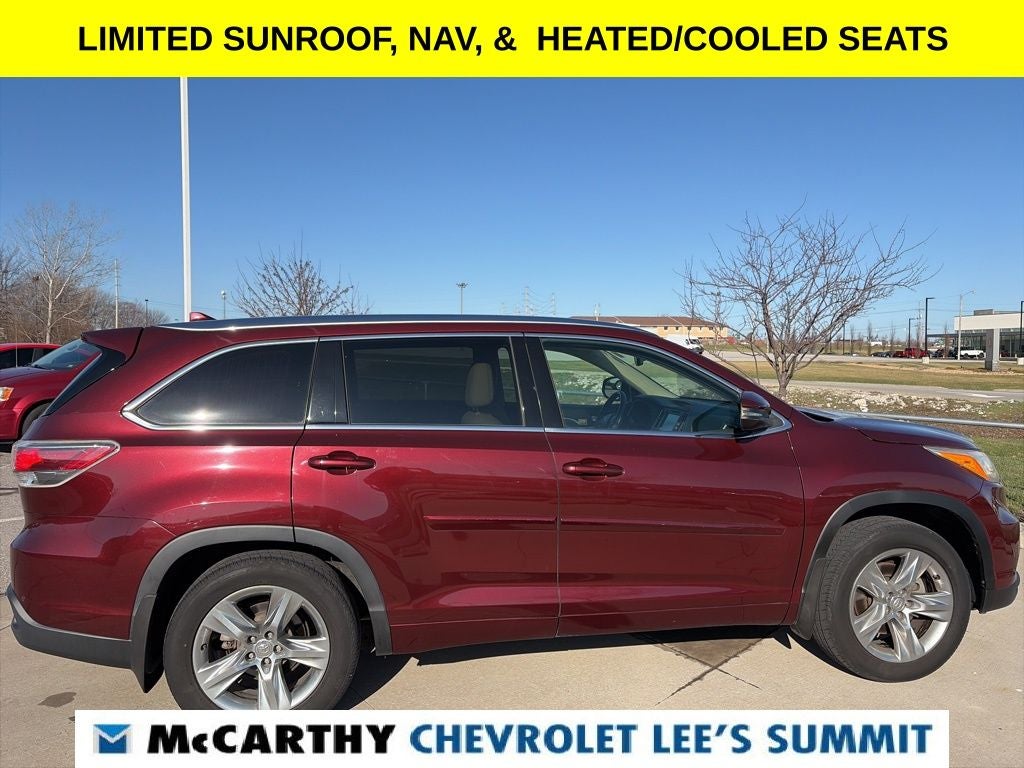 2015 Toyota Highlander Limited
