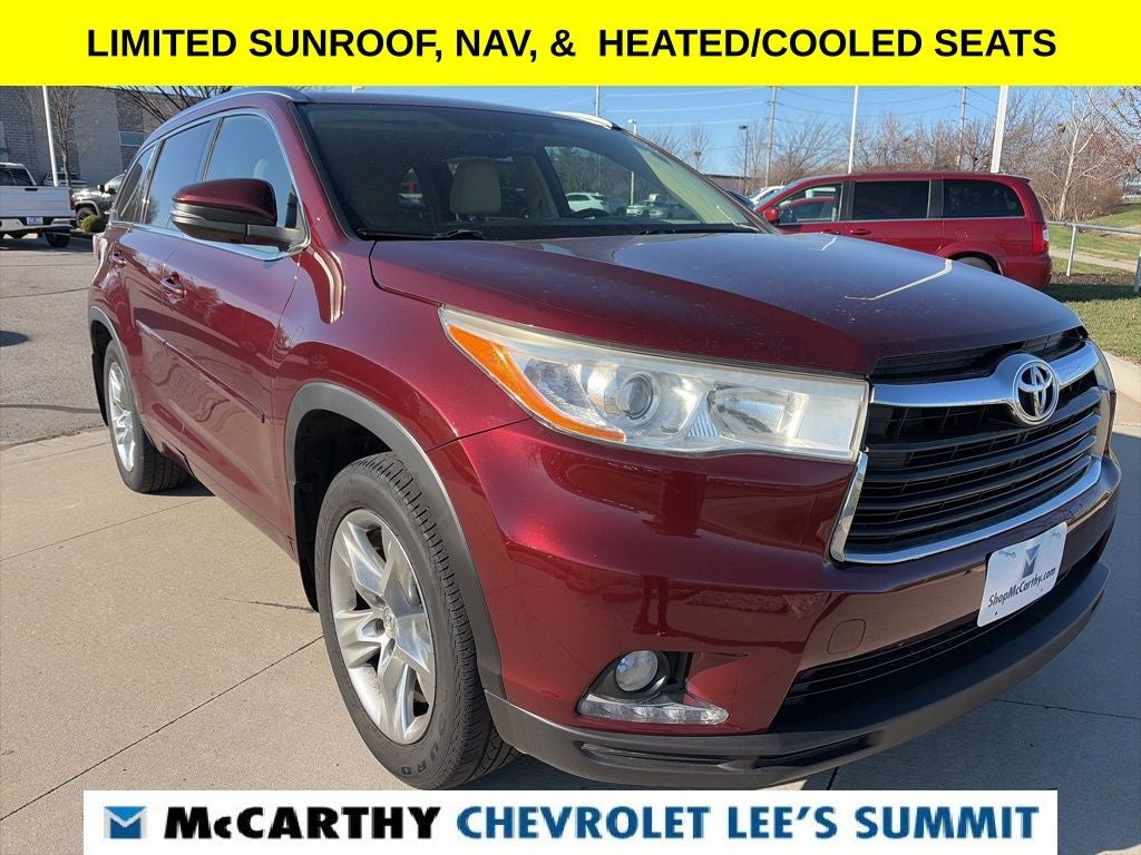 2015 Toyota Highlander Limited