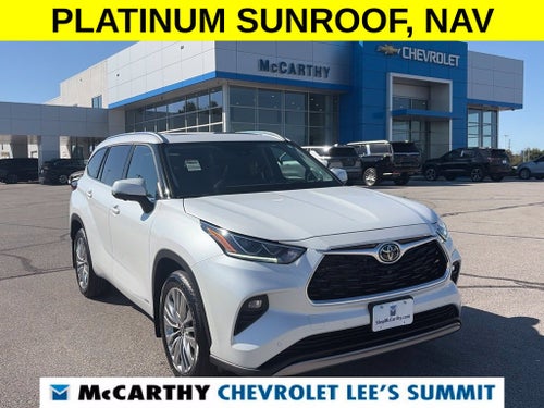 2026 Toyota Highlander Hybrid Platinum