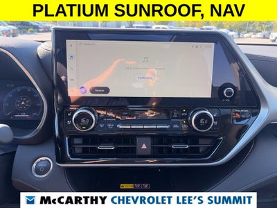 2026 Toyota Highlander Hybrid Platinum