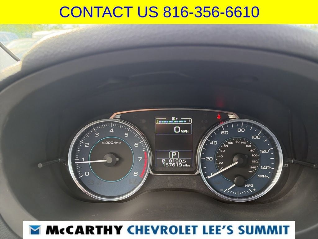 2015 Subaru XV Crosstrek 2.0i Limited