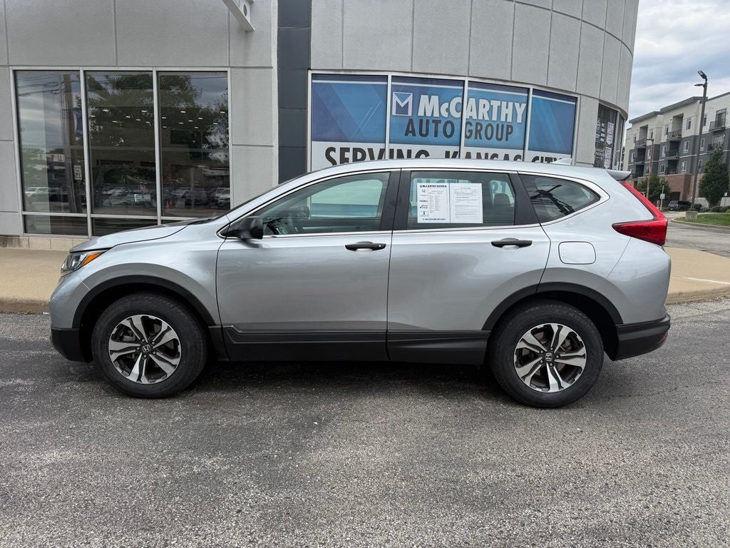 Used 2018 Honda CR-V LX with VIN 5J6RW6H35JL000643 for sale in Kansas City