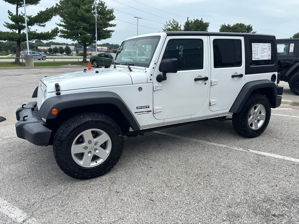 2018 Jeep Wrangler JK Unlimited Sport S 4x4