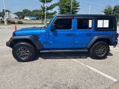 2024 Jeep Wrangler 4-Door Sport S 4x4
