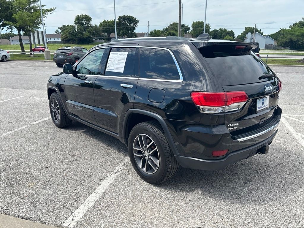 2018 Jeep Grand Cherokee Limited 4x4