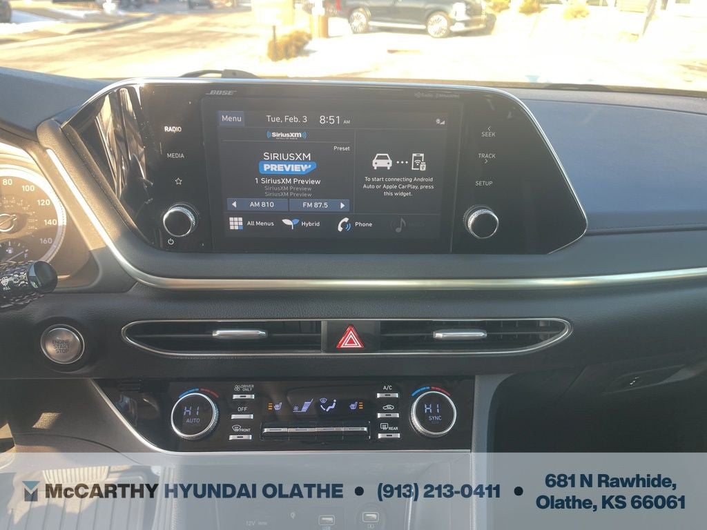 2021 Hyundai SONATA HYBRID SEL