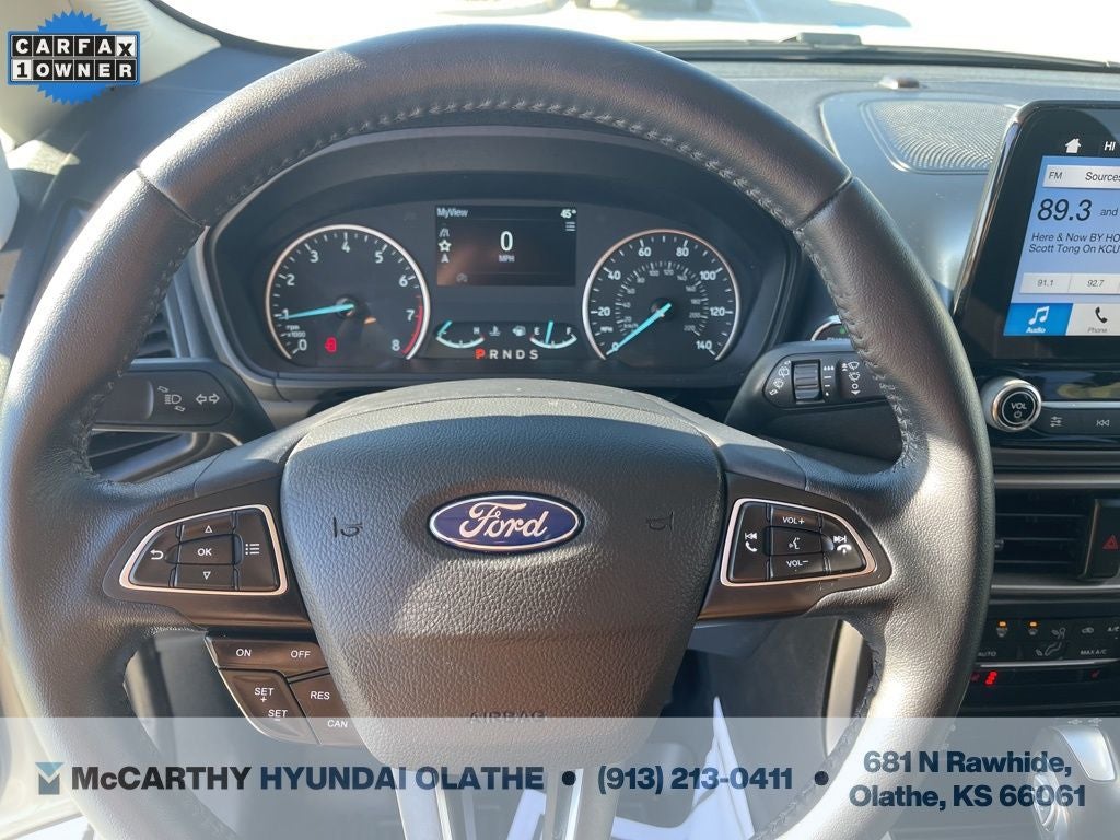2018 Ford EcoSport SE