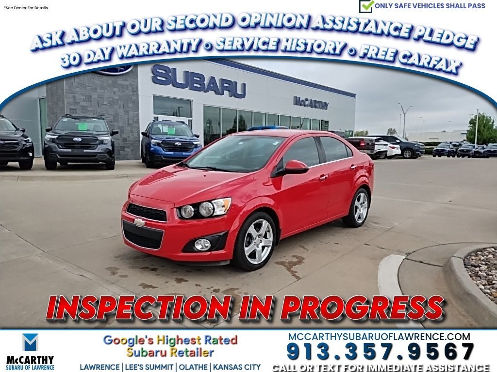 2013 Chevrolet Sonic LTZ
