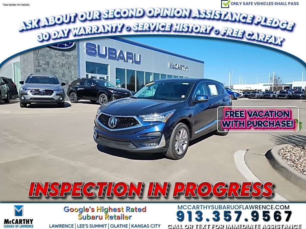 2019 Acura RDX Advance Package SH-AWD