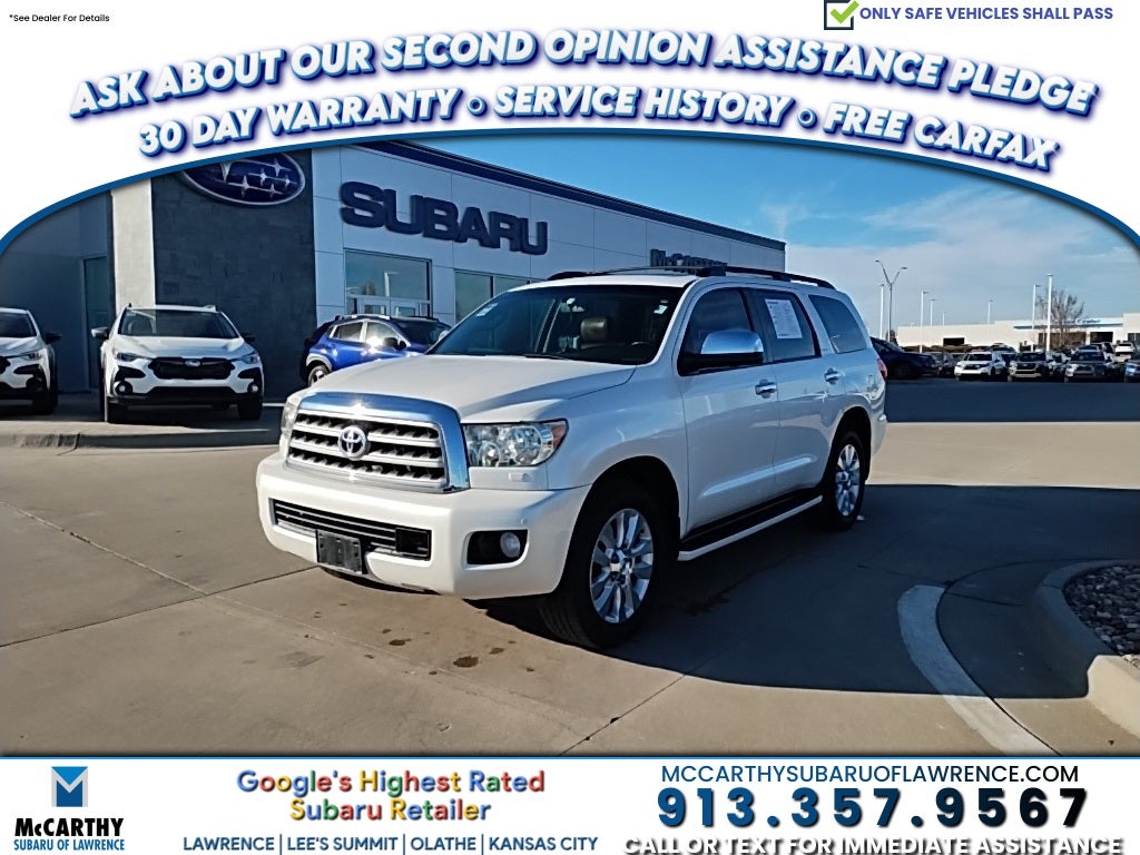 2013 Toyota Sequoia Platinum 4WD