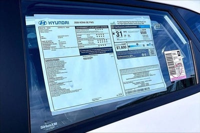 2026 Hyundai KONA SE FWD