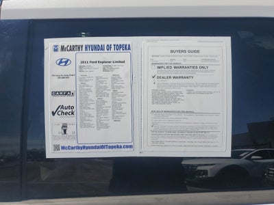 2011 Ford Explorer Limited