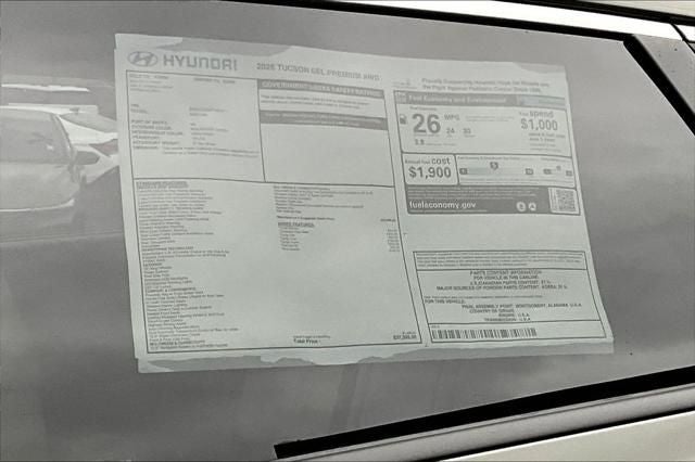 2026 Hyundai TUCSON SEL Premium AWD