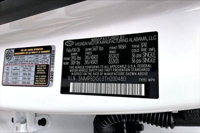 2026 Hyundai SANTA FE Calligraphy AWD