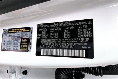 2026 Hyundai SANTA FE Calligraphy AWD