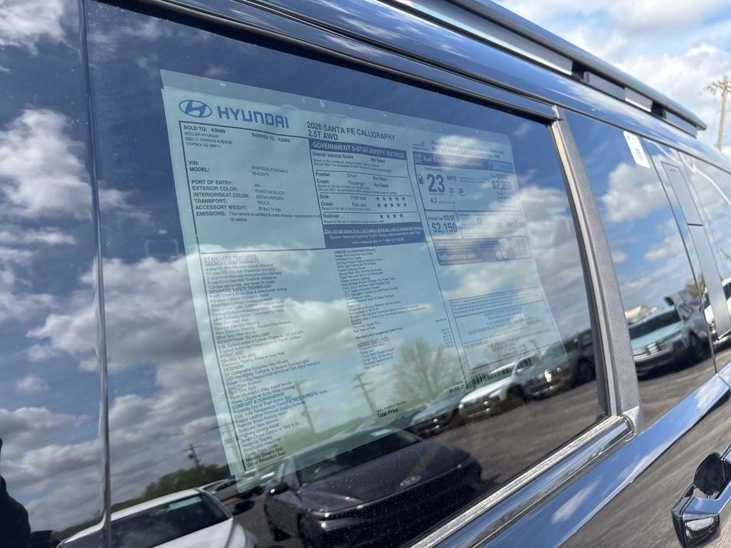 2026 Hyundai SANTA FE Calligraphy AWD