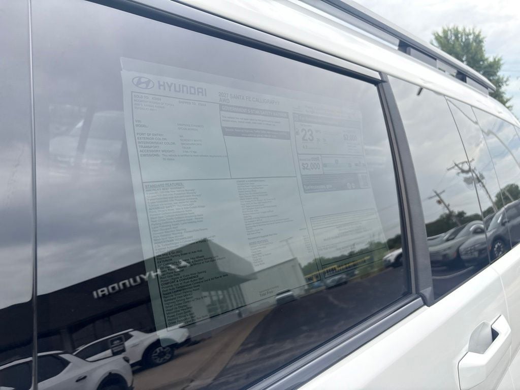 2027 Hyundai SANTA FE Calligraphy AWD
