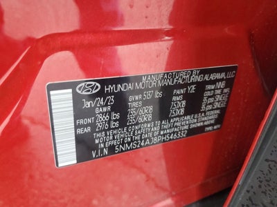 2023 Hyundai SANTA FE SEL