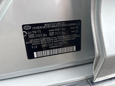 2016 Hyundai SONATA Limited