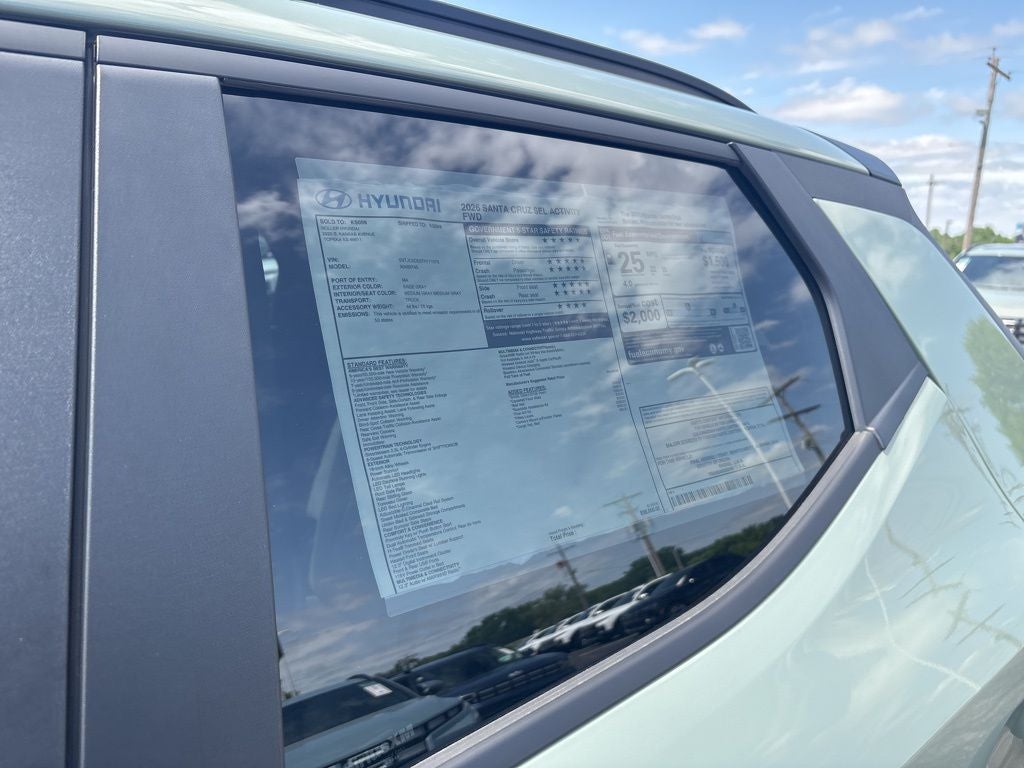 2026 Hyundai SANTA CRUZ SEL Activity