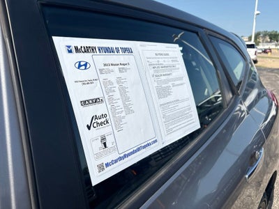 2013 Nissan Rogue S