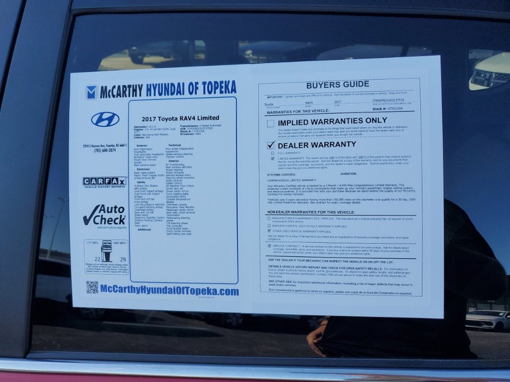 2017 Toyota RAV4 Limited