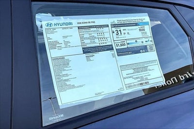2026 Hyundai KONA SE FWD