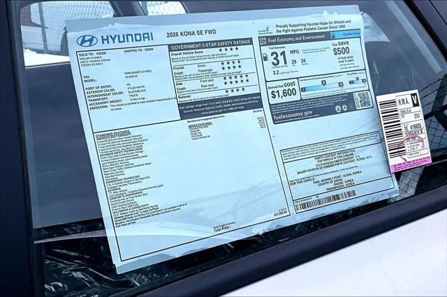 2026 Hyundai KONA SE FWD