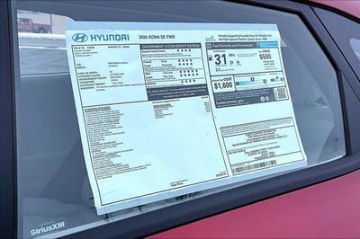 2026 Hyundai KONA SE FWD