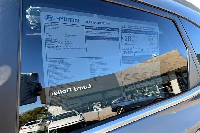 2026 Hyundai KONA Limited FWD