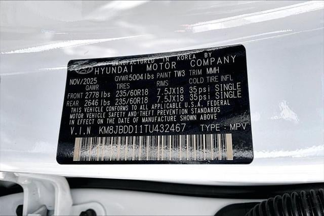 2026 Hyundai TUCSON HYBRID SEL AWD