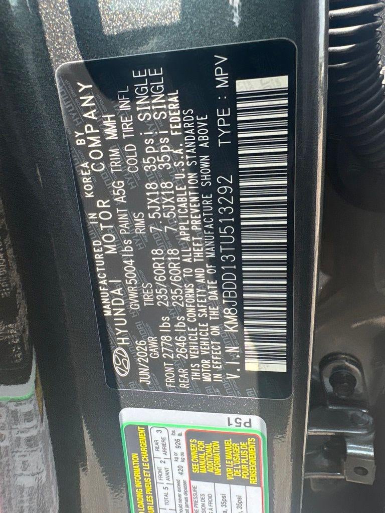 2026 Hyundai TUCSON HYBRID SEL AWD