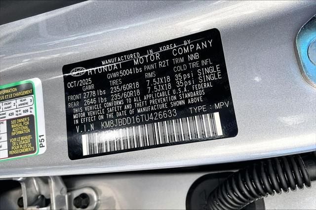 2026 Hyundai TUCSON HYBRID SEL AWD