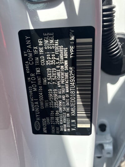 2026 Hyundai TUCSON HYBRID Limited