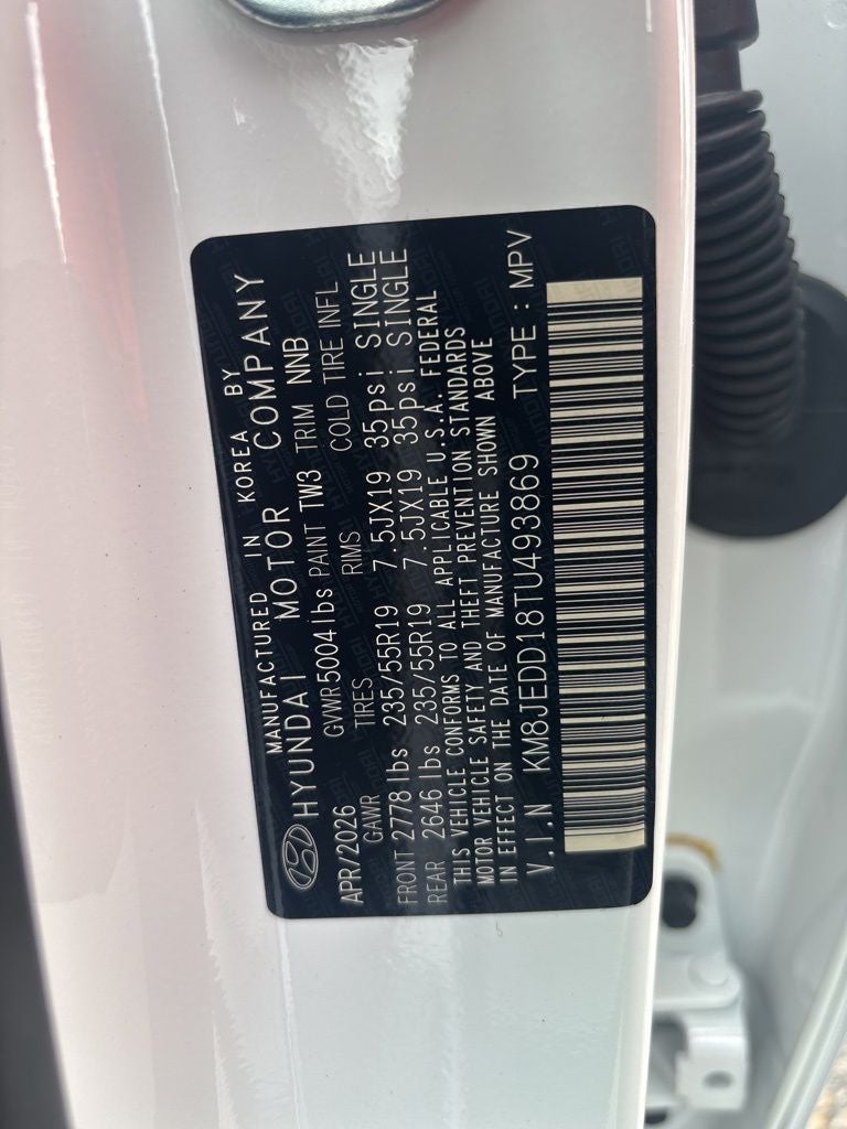 2026 Hyundai TUCSON HYBRID Limited
