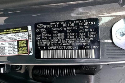 2026 Hyundai PALISADE SE AWD