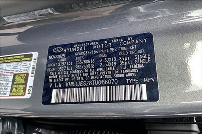 2026 Hyundai PALISADE XRT Pro