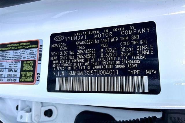 2026 Hyundai PALISADE Calligraphy AWD