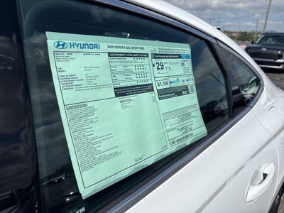 2026 Hyundai SONATA SEL Sport