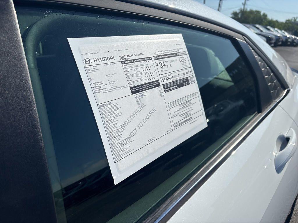 2026 Hyundai ELANTRA SEL Sport Premium