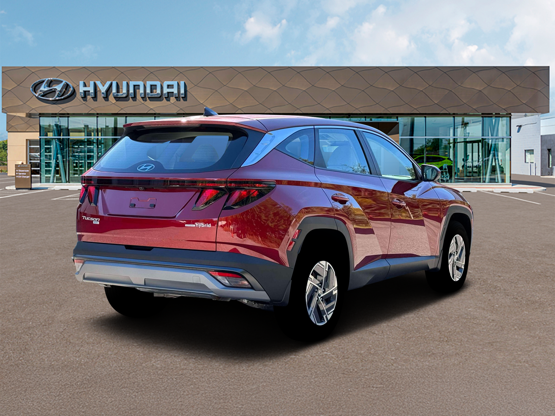2026 Hyundai TUCSON HYBRID Blue